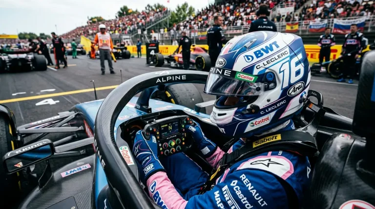 Formule 1 quoteringen en decimale odds met berekening van impliciete waarschijnlijkheid op een scherm